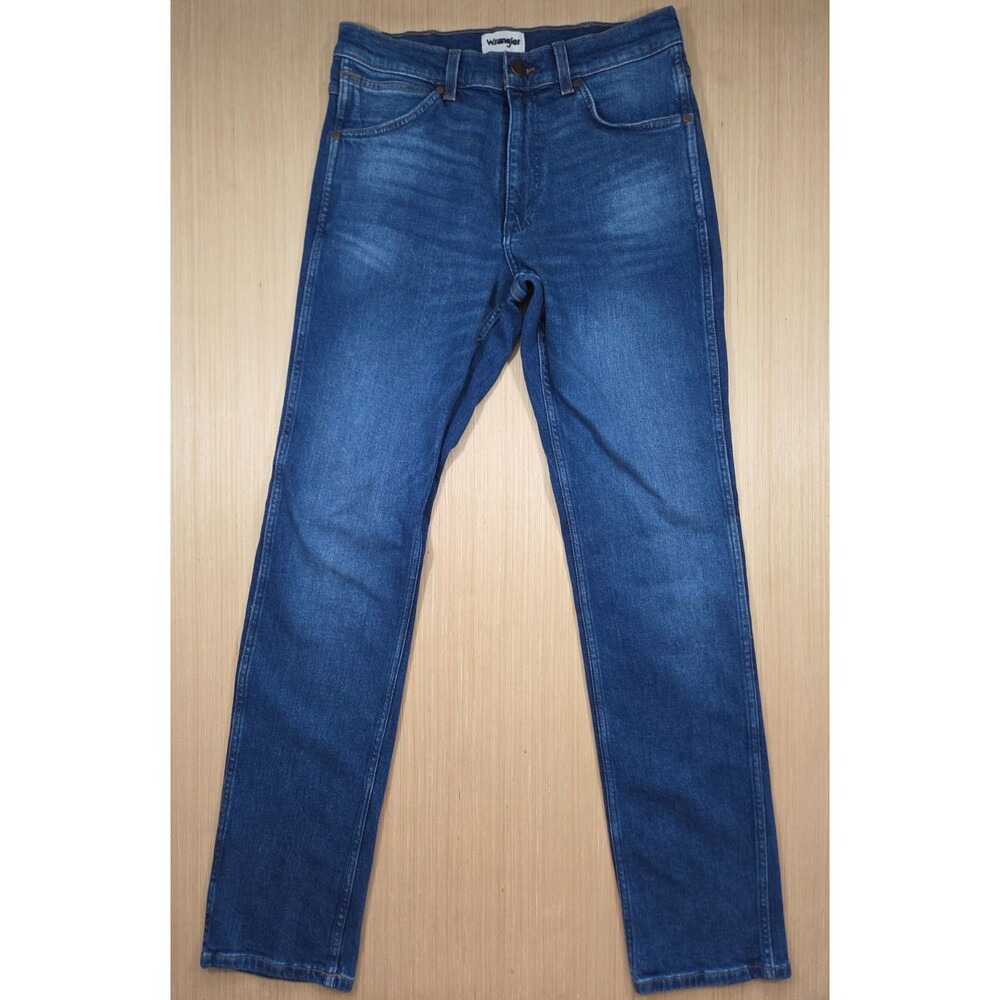 Wrangler Greensboro 803 Regular Straight Jeans Dark Wash Pants Men’s 30x34